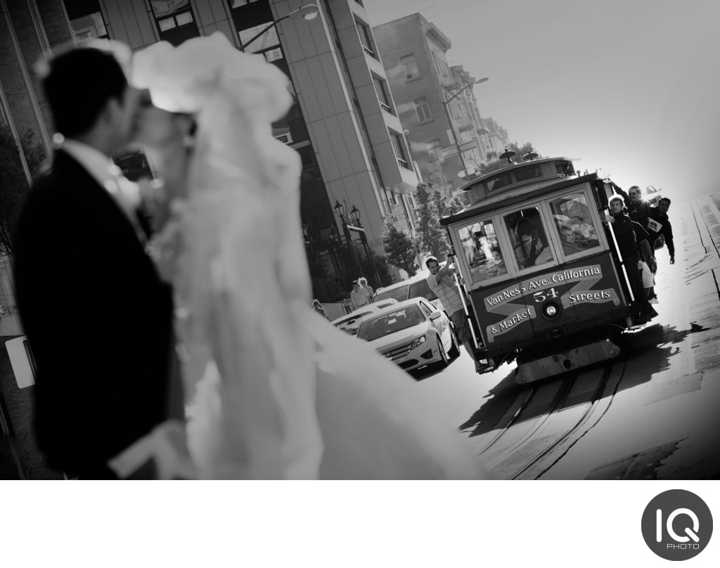 Couple with Cable Car
