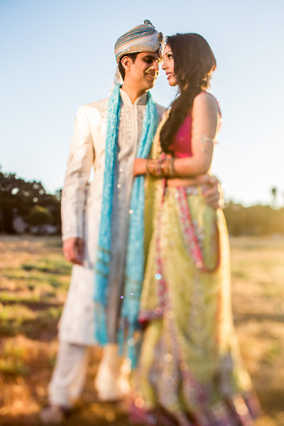 Full Lenght Portrait of an Indian Couple