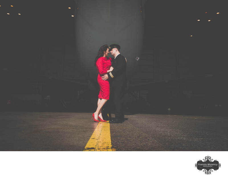 Toronto Airport Engagement Photographer