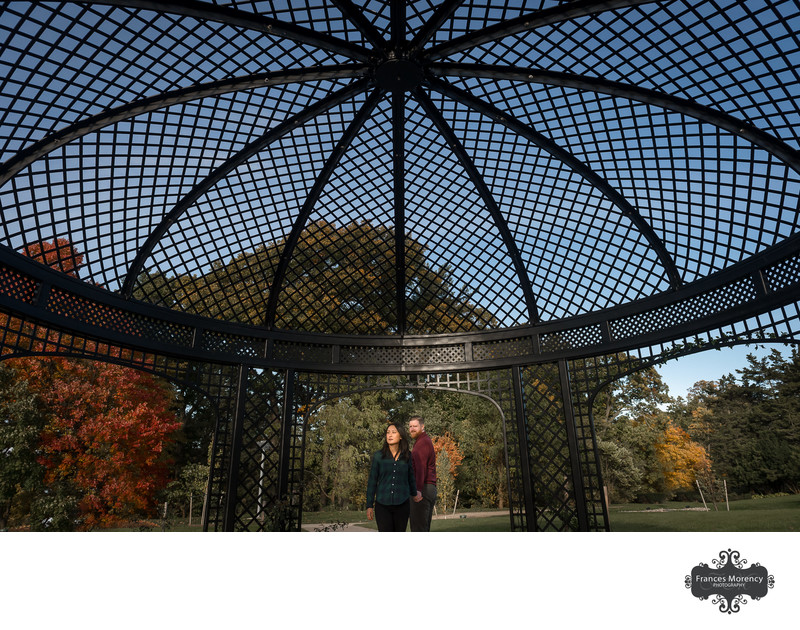 Royal Botanical Gardens Engagement Photographer