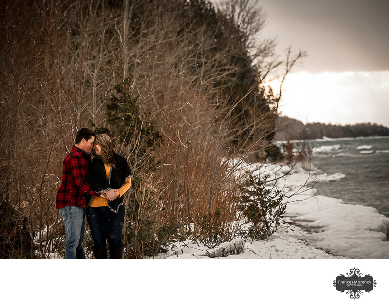 Grey Bruce Engagement Photographer by Georgian Bay