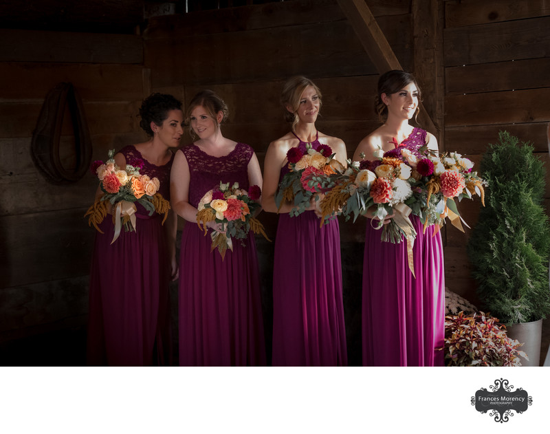 Wedding Ceremony Cambium Farms Barn 