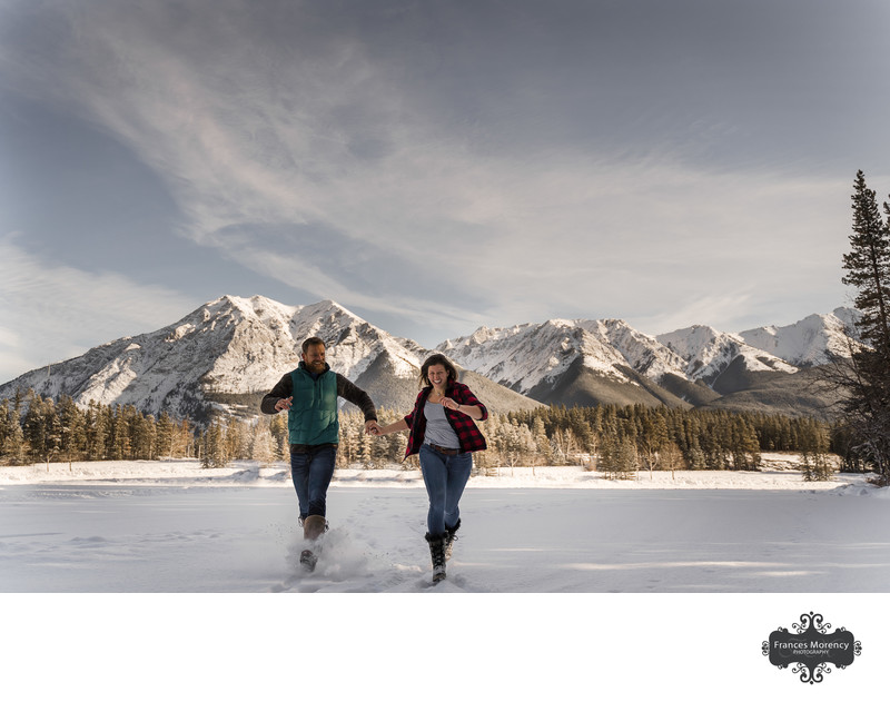 Alberta Destination Engagement Photographer