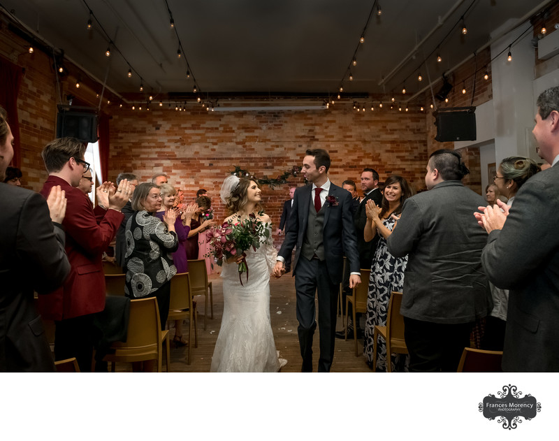 Ceremony Photo at The Gladstone House Toronto Wedding