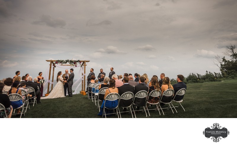 Outdoor Ceremony at The Golf Club at Lora Bay Wedding