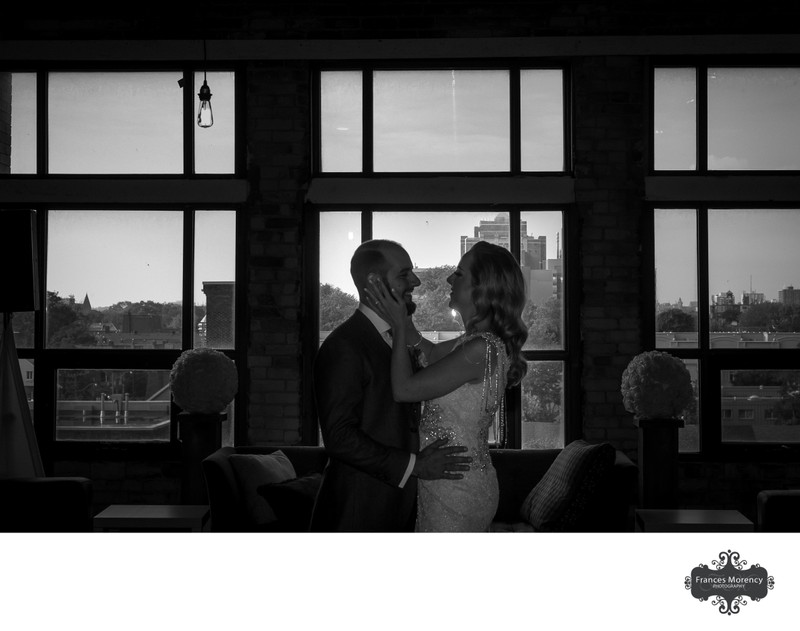 Burroughes Building Wedding Silhouette