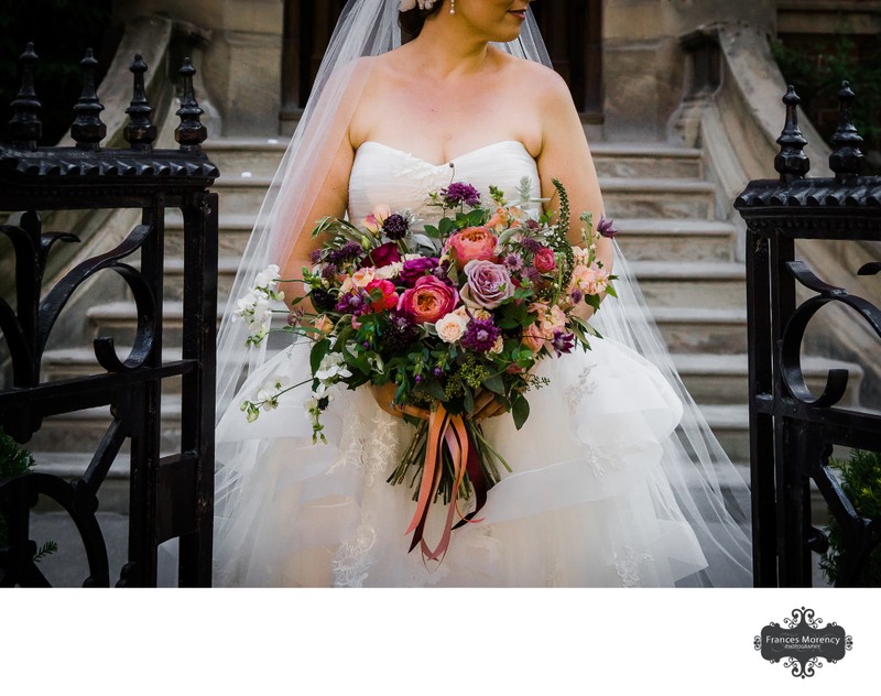 Corriander Girl Bouquet:  Alderlea Wedding Photographer