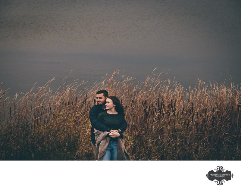 Island Lake Engagement Photos