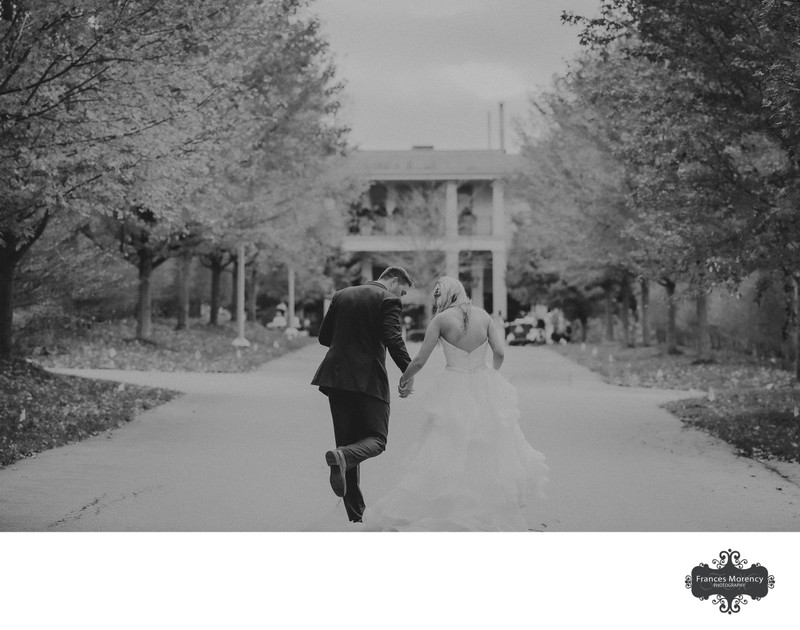 Groom Trips Over Brides Dress at Hockley Valley Resort