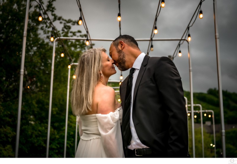 Blue Mountain Village Engagement Photo