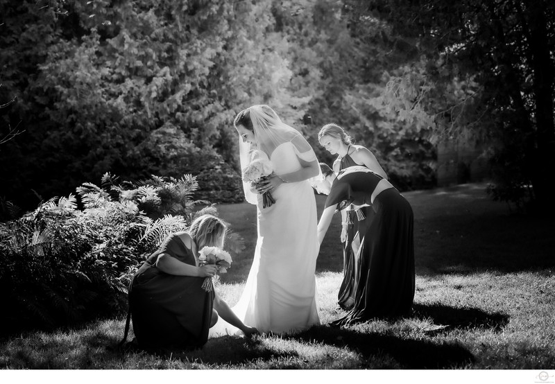 Black and White Wedding Photography