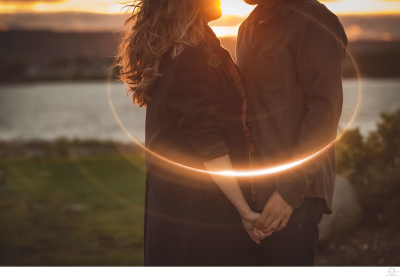 Millenium Overlook Park Engagement Photography