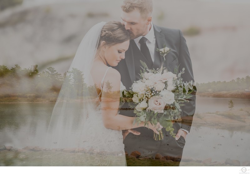 Double Exposure:  Killarney Wedding Photographer