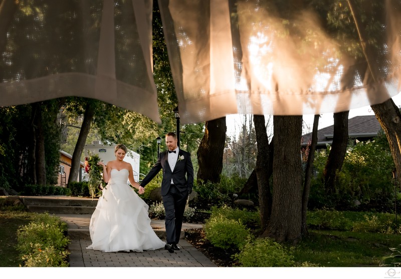 Golden Hour First Dance Photo