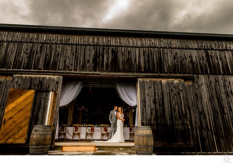 Markdale Barn Wedding Photo