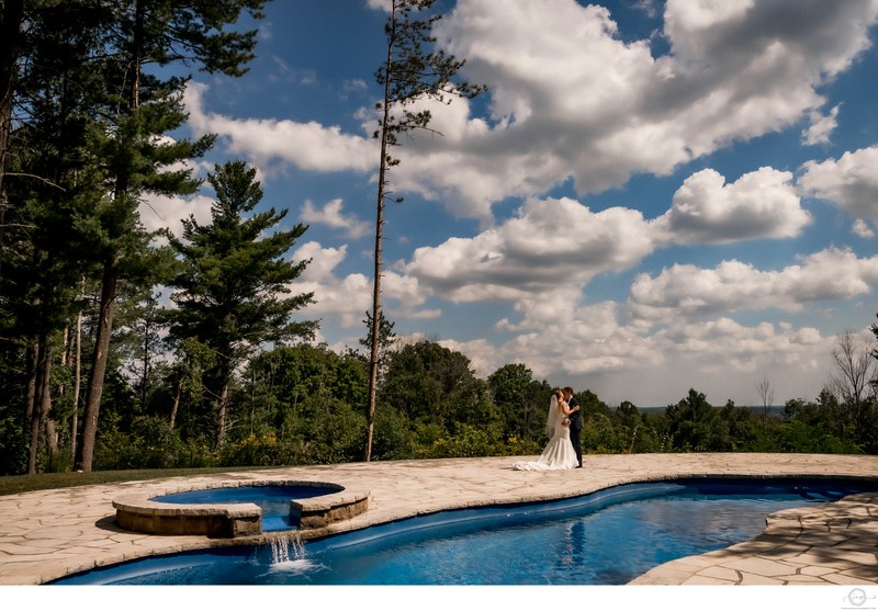 Wedding at Airbnb Rental:  Caledon Wedding Photographer