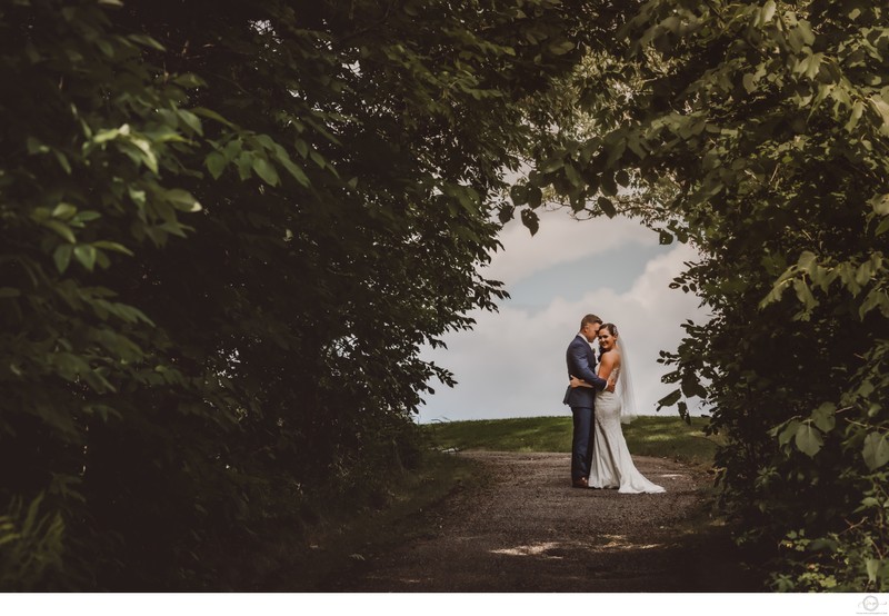 Tree Tunnel Photo at Deerhurst Resort:  Wedding Photographer