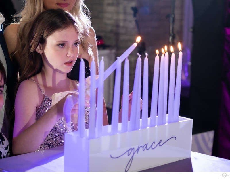 Village Loft Bat Mitzvah Event Photographer