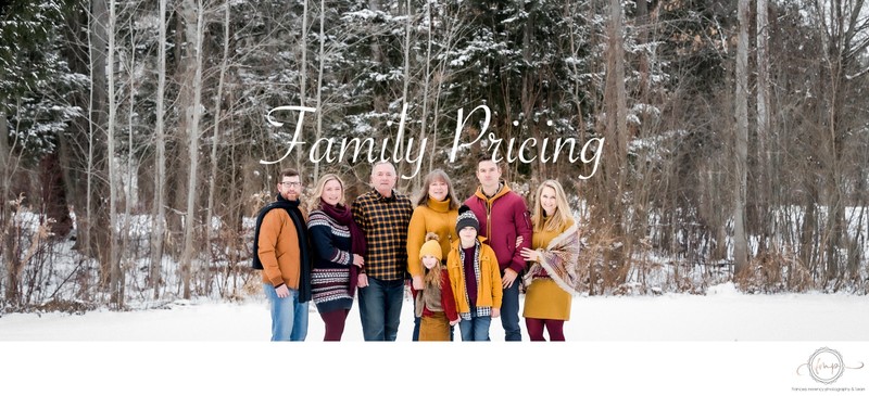 Frances Morency Photography Pricing