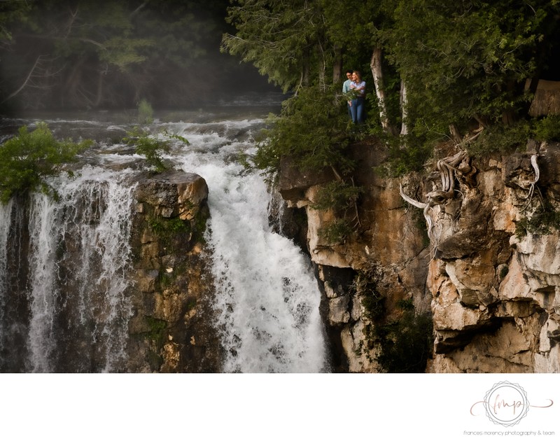 Eugenia Falls Engagement Photography