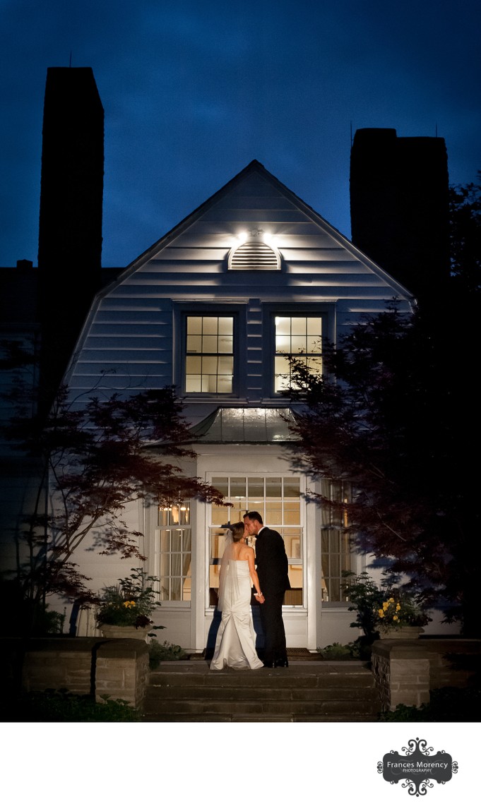 Night Photo: Best Donalda Club Wedding Photographer