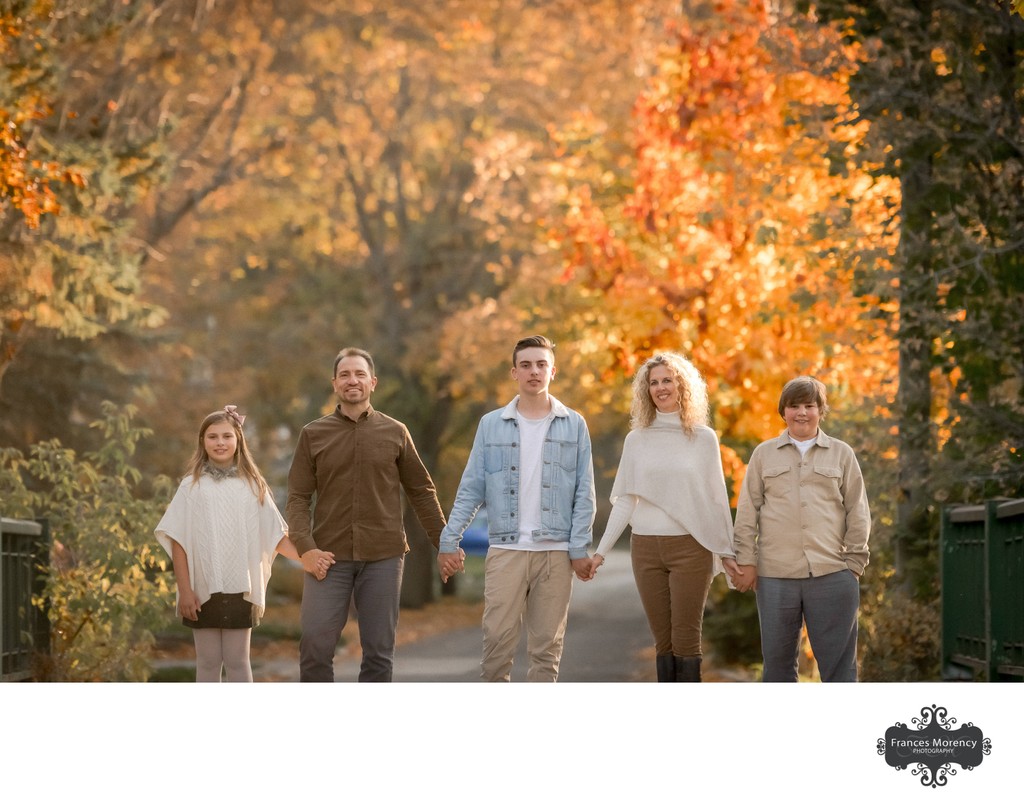 Erin Family Photography with Fall colours