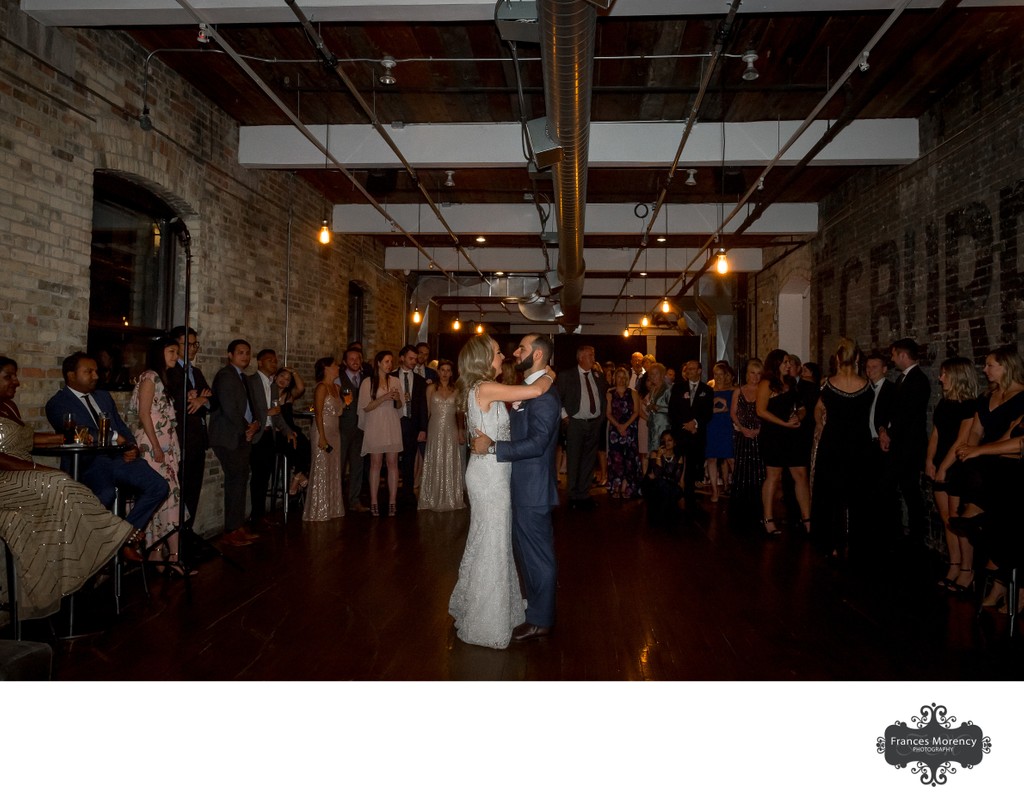 First Dance:  The Burroughes Building