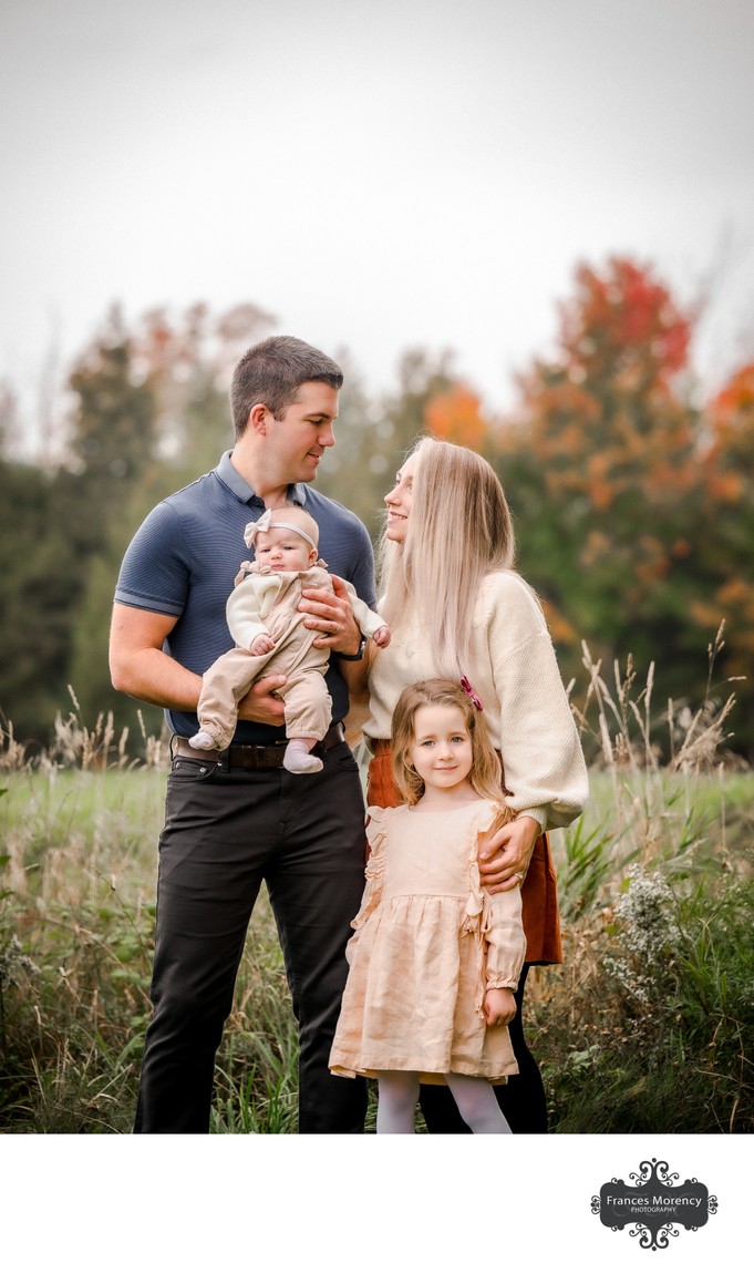 Girl in Pink Dress:  Blue Mountain Family Photographer