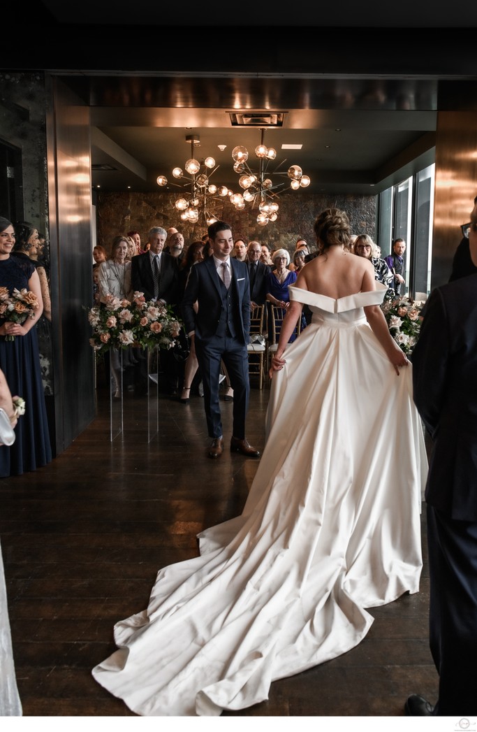 Central Ceremony Photos at Canoe Restaurant in Toronto