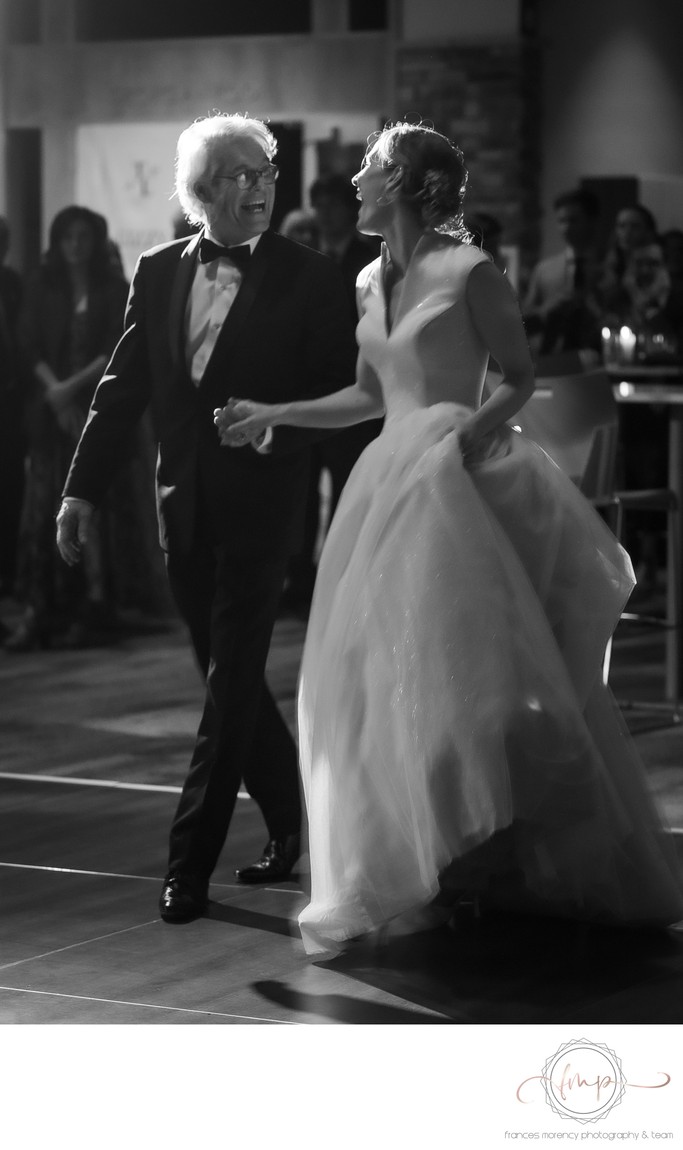 Father Daughter First Dance at Alpine Ski Club in Collingwood