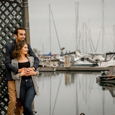Collingwood Waterfront Engagement Photographer
