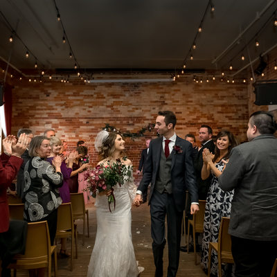 Ceremony Photo at The Gladstone House Toronto Wedding