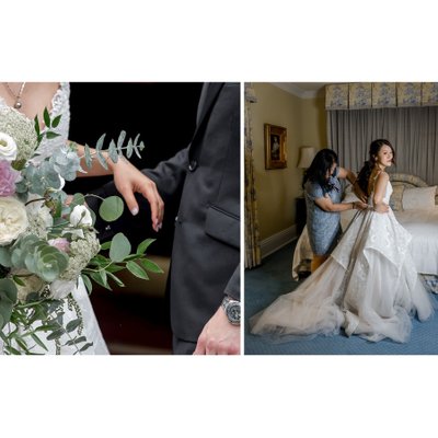 Bridal Preparations:  Prince of Wales Wedding Pictures