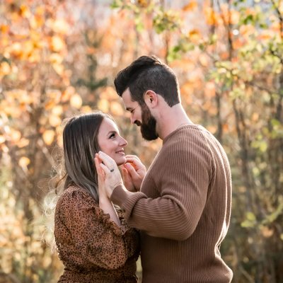 Fall Engagement Photography in Collingwood