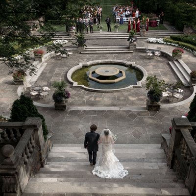 Wedding Processional:  Graydon Hall Manor Photographer