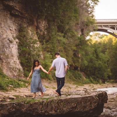 Engagement Photography at the Elora Gorge