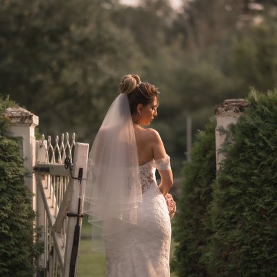 Back Light Portrait:  Briars Resort Wedding Photographer