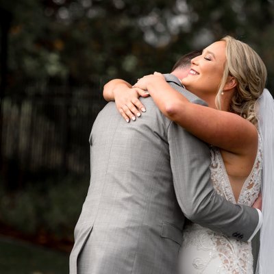 Wedding Photographer Captures First Look Moments