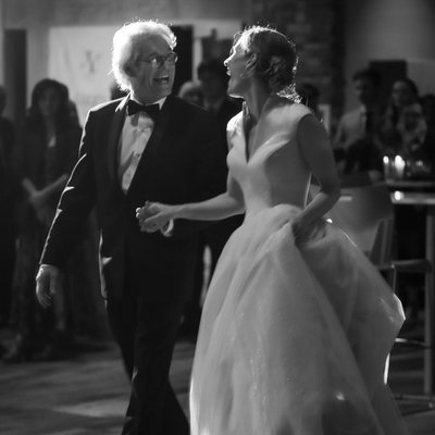 Father Daughter First Dance at Alpine Ski Club in Collingwood