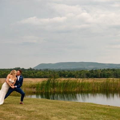 Couples Portraits at Blue Mountain Wedding