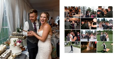 Cake Photos:  Castleview Inn Tented Wedding