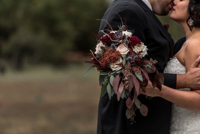 Wedding Flowers Photographed in Documentary Style