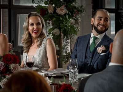 Reception Candids:  The Burroughes Building Wedding