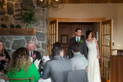 Grand Entrance:  Waterstone Estate Wedding Photographer