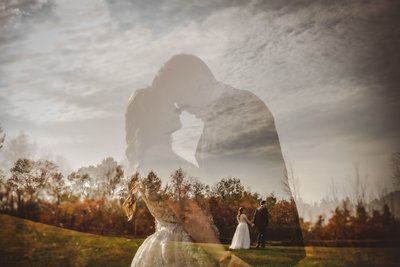 Wedding Photo at Ground Effect Landscapes in Hanover