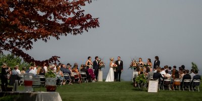 Ceremony at The Golf Club at Lora Bay Wedding