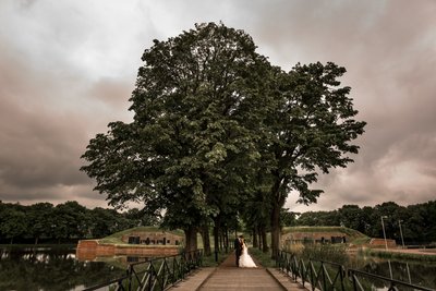  Bride Groom on Bridge:  :Amsterdam Wedding Photographer