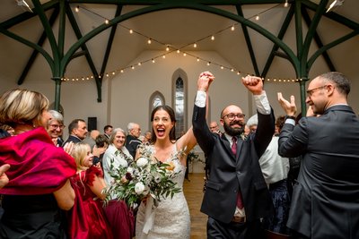 Happy Ceremony Exit:  Toronto Wedding Photographer