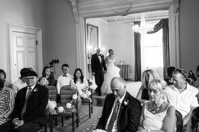 Bride Groom Entering Ceremony Together