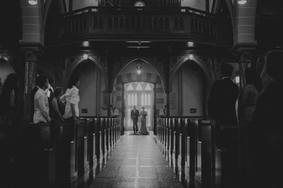 Toronto Church Wedding Ceremony Photography